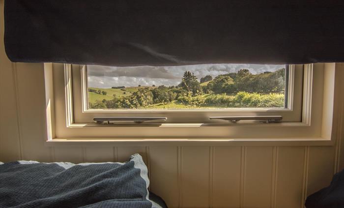 Peak out at the view from the king size bed whilst enjoying a long, lazy lie in.